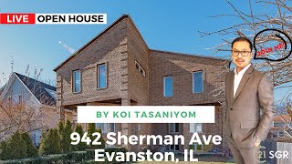Virtual open house 942 Sherman Ave, Evanston