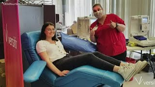 West Michigan woman first in state to donate plasma after recovering from COVID-19