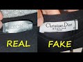 Dior T shirt real vs fake. How to spot fake Christian Dior Tee shirt