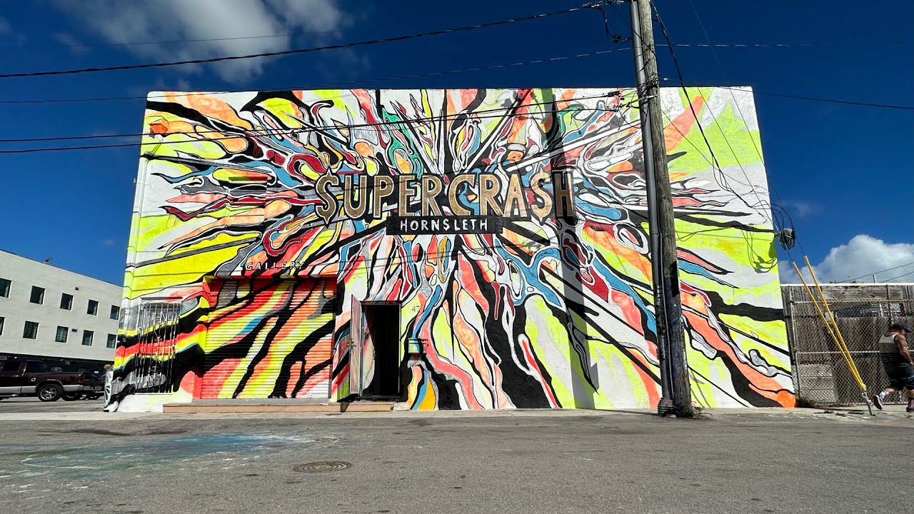 International artist Kristian von Hornsleth opens the SuperCrash Art Gallery in MIAMI