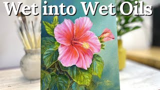 How to Paint a Hibiscus Flower | Oil Painting Tip!