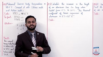 Class 9 - Physics - Chapter 8 - Lecture 15 - Numericals (8.1 to 8.4) - Allied Schools