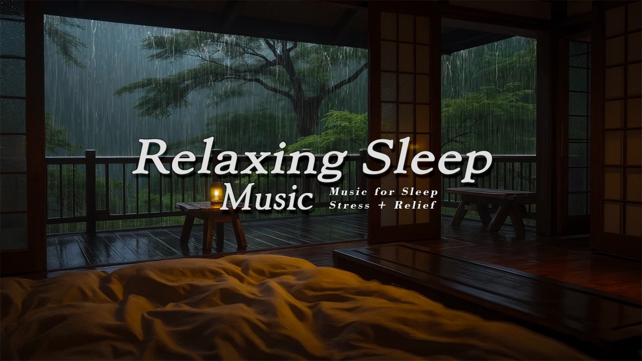 Deep Sleep Rain & Soft Piano 🎹 Relax Your Mind and Fall Asleep Fast in ...