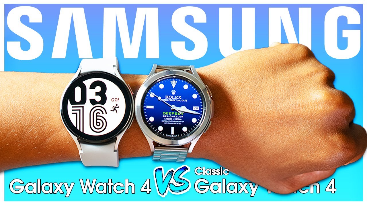 Galaxy Watch 4 Classic vs Galaxy Watch 4 - DON'T MAKE A MISTAKE! - YouTube