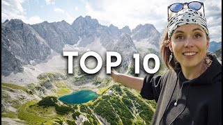 Die 10 schönsten Wanderungen der Alpen 2024