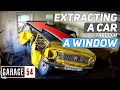 Royally f...ked: extracting a car through a window