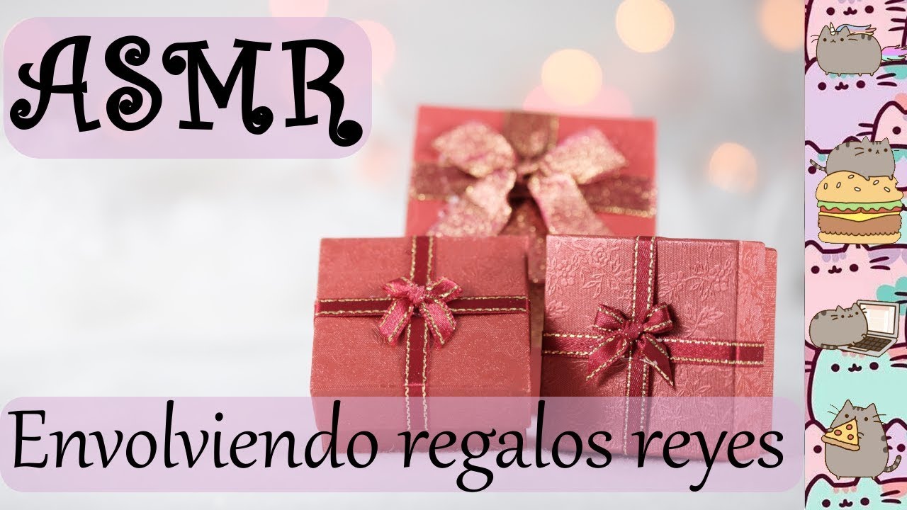 ASMR (Español): envolviendo los regalos de reyes de 2020