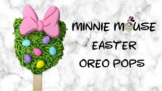 Easter Oreos - Minnie Mouse