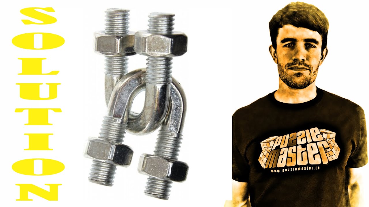 Cast U&U from Hanayama - Solution