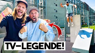 Thumbnail for Steven Gätjen liefert ab! | Parkour Training & Water-Challenge in Hamburg! | Jan Schlappen