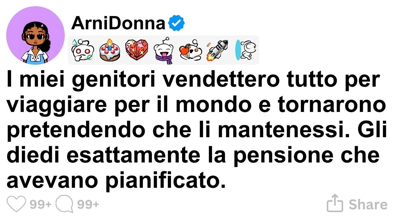 [STORIA COMPLETA] I miei genitori vendettero tutto per viaggiare per il mondo e tornarono pretendend