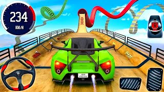 Crazy Ramp Car Stunts Racing 3D - Impossible GT Car Mega Tracks Simulator - Android Gameplay screenshot 1