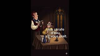 Learn French: French Dialogue at a Restaurant for Beginners 🇫🇷0525 03