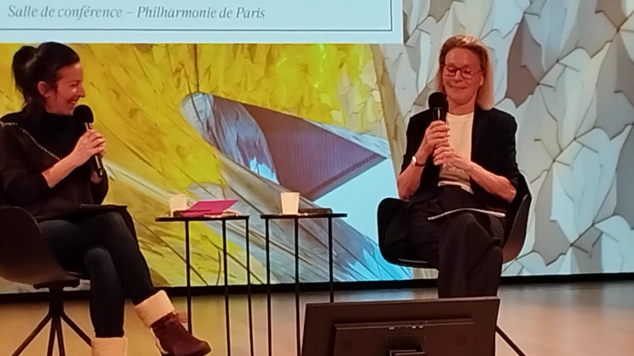 Conférence de Marthe Keller - "Passion sonore" (@Philharmonie de Paris)