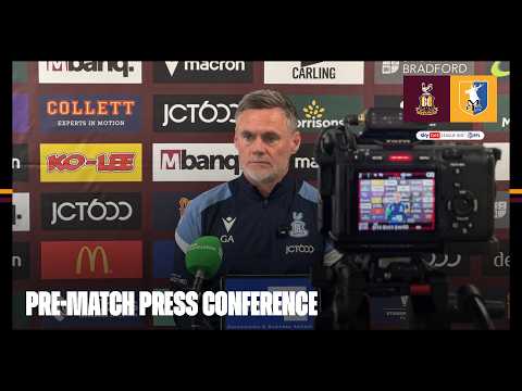 PRE-MATCH PRESS CONFERENCE: Alexander previews Mansfield clash