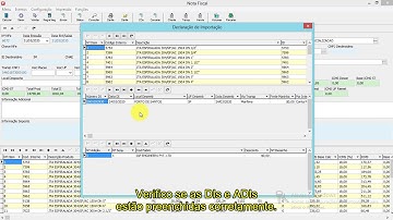 Business II - NFe de Importação com arquivo de digitação