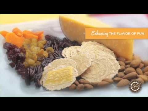 34 Degrees Crisps:  Crackers for Pairing at Picnics