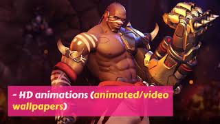 Overwatch Doomfist Live Video Wallpapers for Android Phones