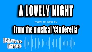 'Cinderella' - A Lovely Night (Karaoke Version)
