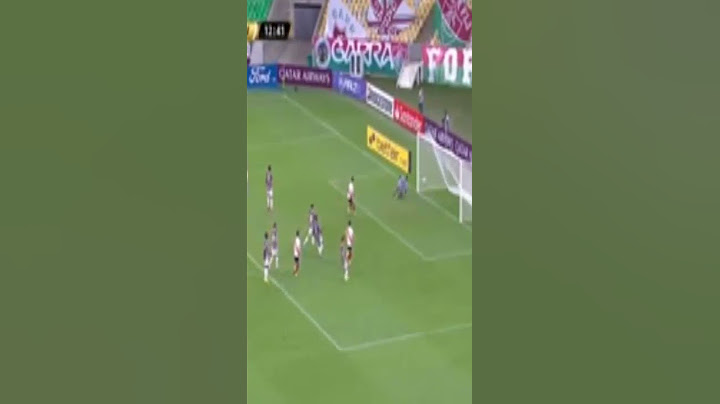 Gol Montiel. Fluminense 0-1 River