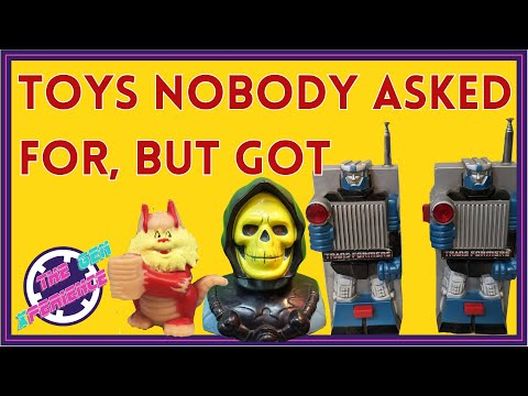 DISCARDED 80s Toys of Our FAVORITE Franchises | Non-Action Figure