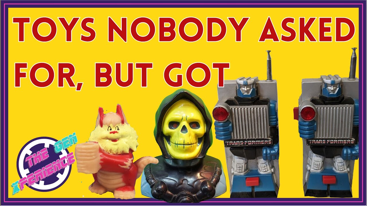DISCARDED 80s Toys of Our FAVORITE Franchises | Non-Action Figure