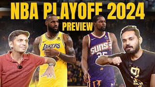 NBA Playoff 2024 | First Round | Conference Semi Finals | Preview | Vinush | Jeshwanth