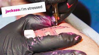 I Let My Twitch Followers Pick My Tattoo Live