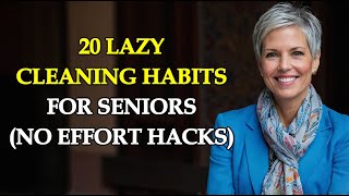 20 Lazy Cleaning Habits for Seniors: Keep Your Home Clean and Tidy with Minimal Effort