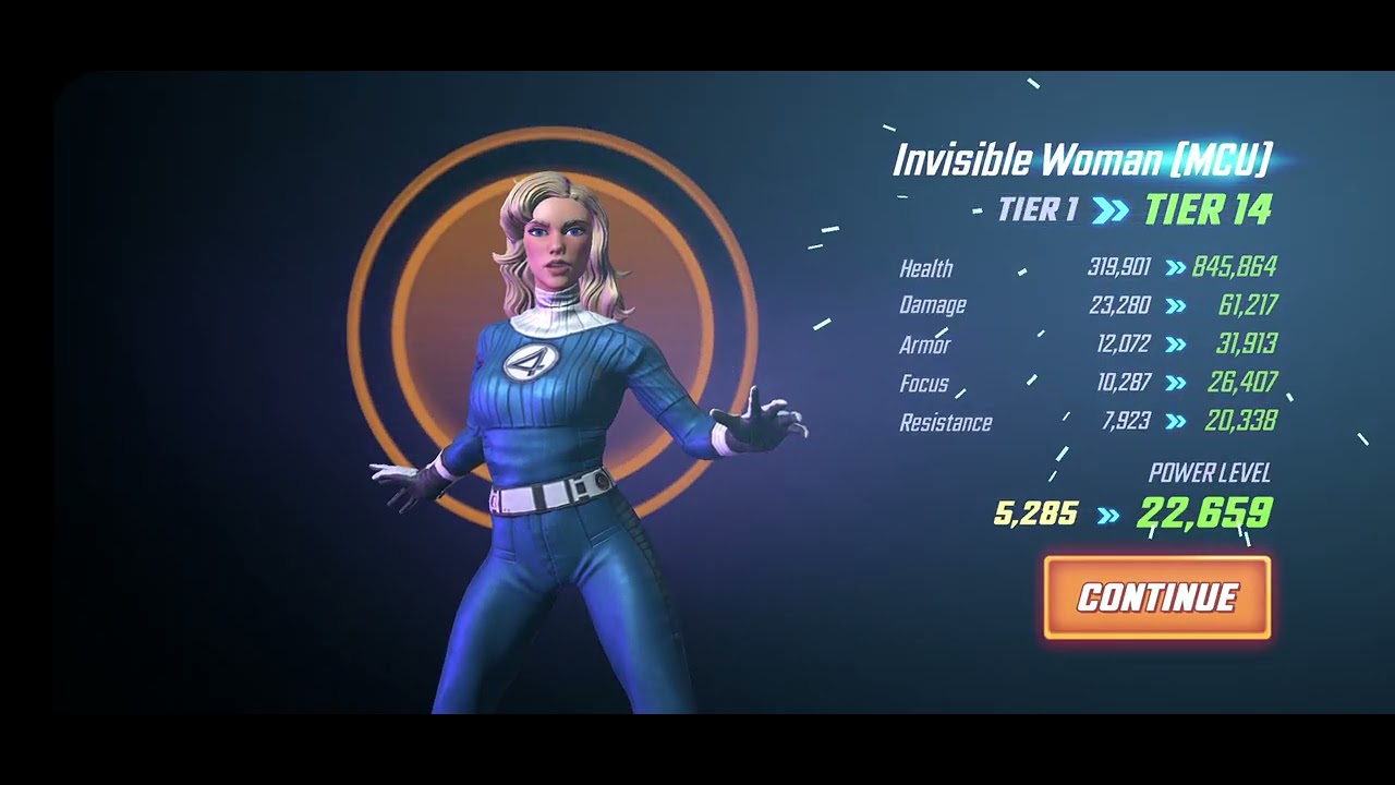 MARVEL Strike Force Invisible Woman (MCU) Unlock