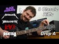 9 Classic Heavy Metal Riffs... But They're in Drop A