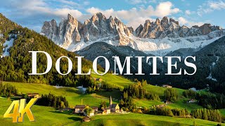 Dolomites (4K UHD) Drone Nature Film - Beautiful Nature Scenery With Epic Cinematic Music