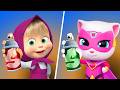 Talking Tom Cat vs Masha And The Bear Run Talking Talking Tom Cat vs Masha And The Bear Run Talking