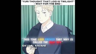 Yuri Cooked by Loid ☠️😅 | MONTAGEM MIAU (SLOWED) | Spy × Family | #spyxfamily #edit #shorts screenshot 5