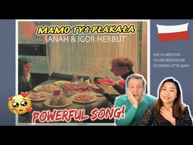 Sanah u0026 Igor Herbut „Mamo tyś płakała” |Dutch Couple REACTION class=