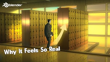 7 Secrets in This Anime Locker Scene (Explained) | Blender Tutorial