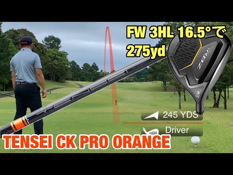 ゴルフ-prgr-rs-e-&tensei-ck-pro-試打ラウンド-たまにはＦＷでティーショットします。#194