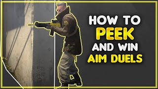 Csgo Movement How To Peek Win Aim Duels