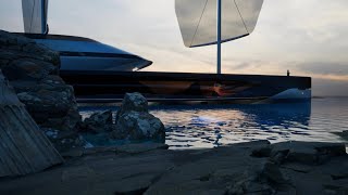 The Arc / Super Yacht Design By Ali Cam / Peaceful Ocean