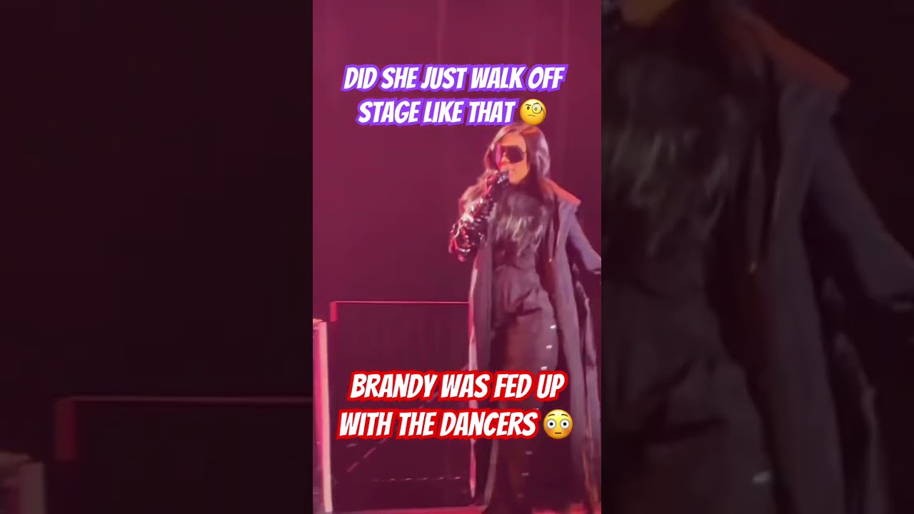 Brandy left Monica hanging on stage 😳 Chicago Fans are Upset 🤬