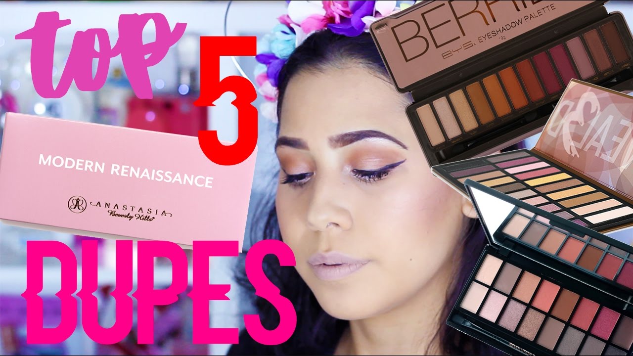 Top 5 CHEAP dupes for Anastasia Modern Renaissance | Jennifer Omaly
