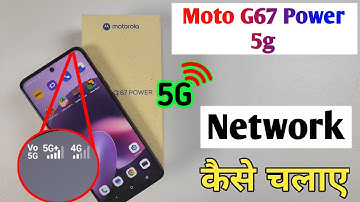 Moto g67 power 5g network setting, Moto g67 power me 5g network kaise laye, 5g setting
