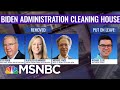 Biden Removes Controversial Trump Appointees From Key Posts | The ReidOut | MSNBC