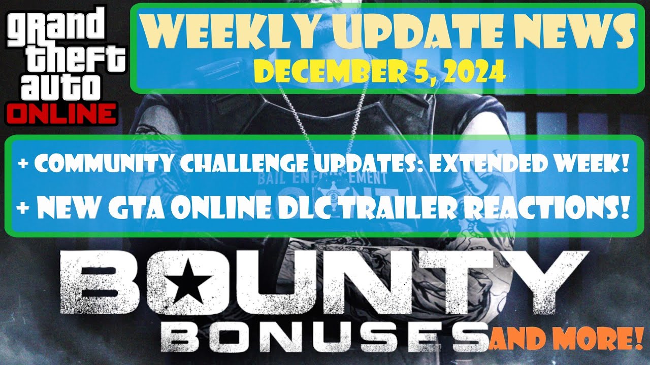 GTA Online GTA Weekly Update News December 5 2024 Heist Challenge 