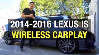 2014-2016 Lexus IS | Wireless CarPlay Android Auto | DIY Installation