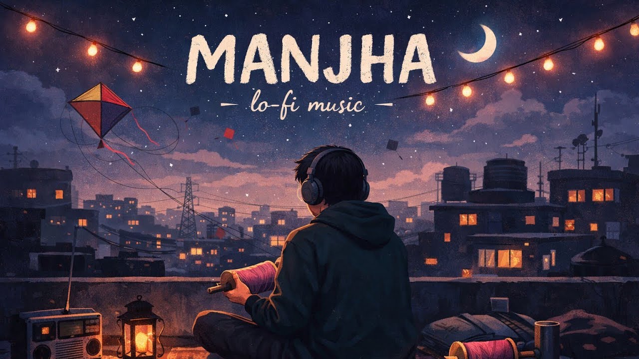 Manjha – Lo-fi Chill Version | Night Vibes 🌙 Relaxing Study Music