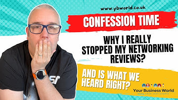 Why I stopped reviewing business networking events - and why I