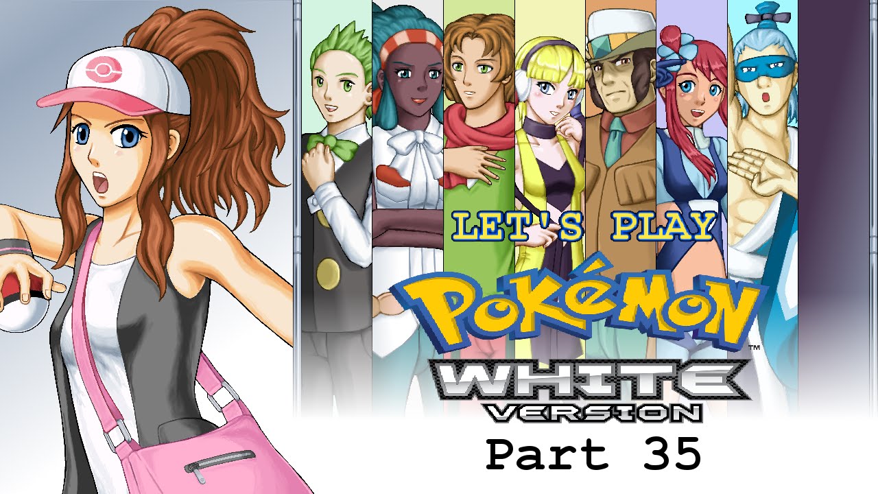 Давайте сыграем в Pokémon White[BLIND] PT35 — команда Plasma отправит вас в... пустыню