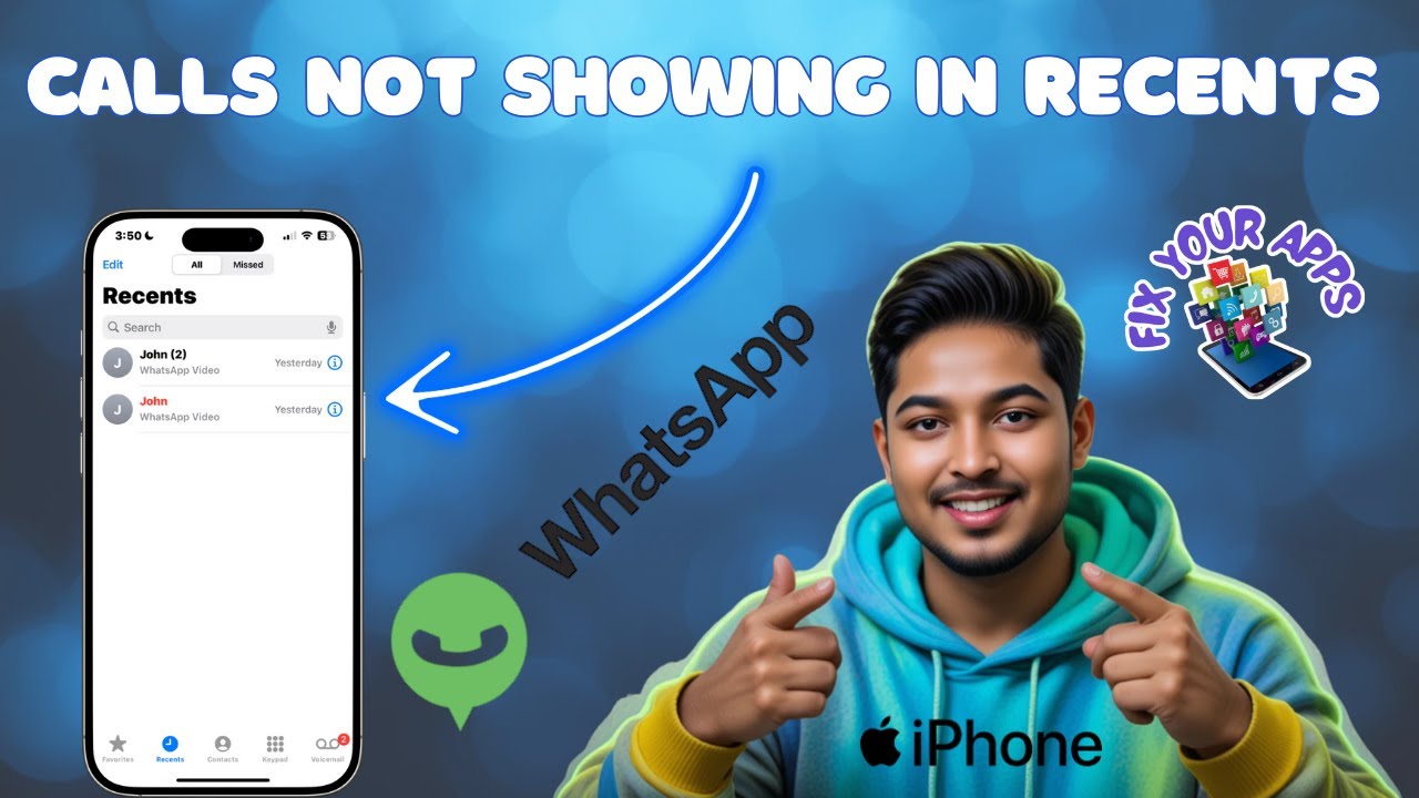 How To Fix WhatsApp Calls Not Showing in Recents on iPhone - YouTube