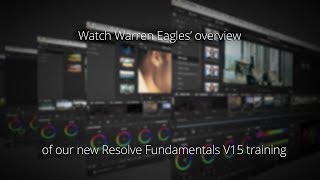 Resolve Fundamentals Overview @fxguide